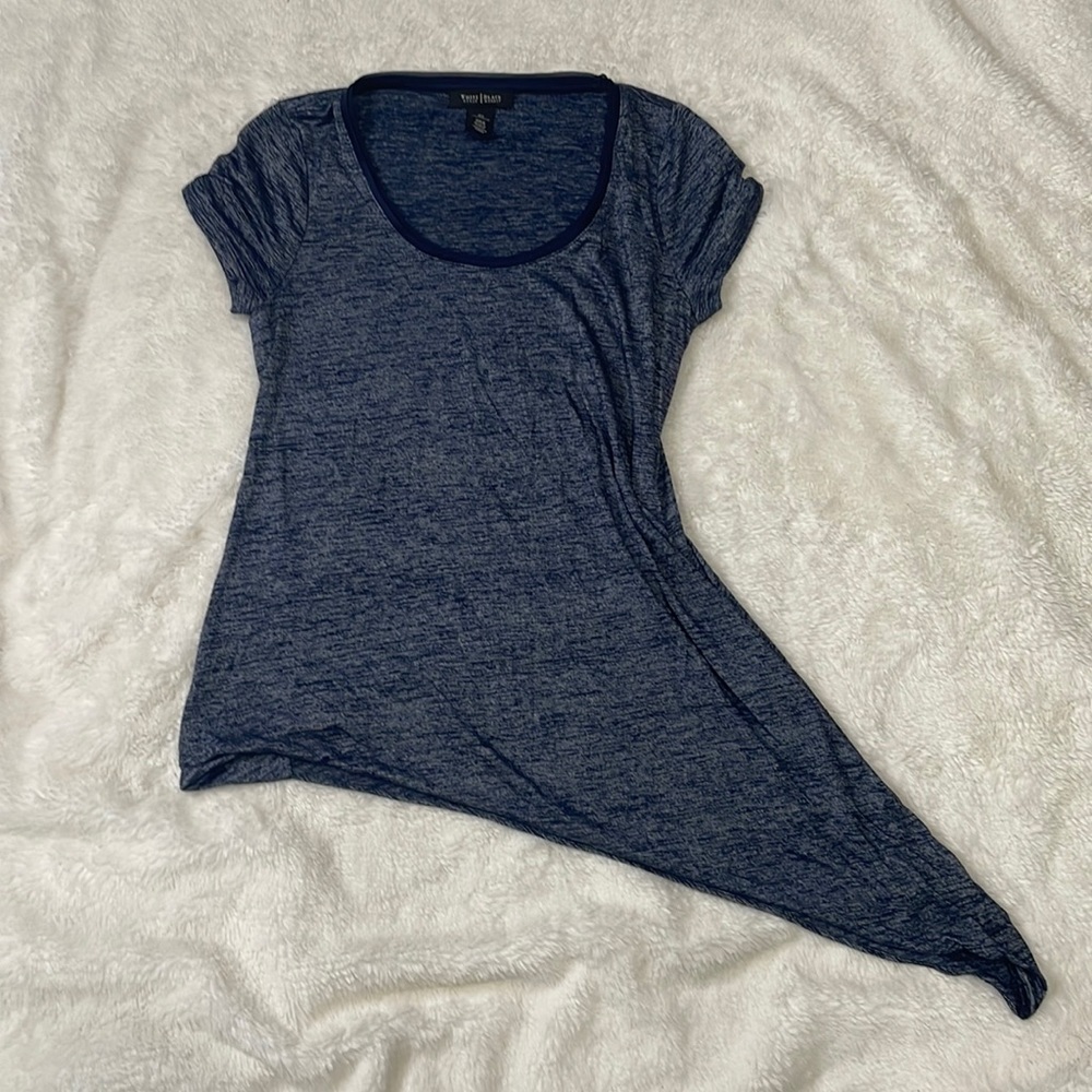 White House Black Market Blue Top